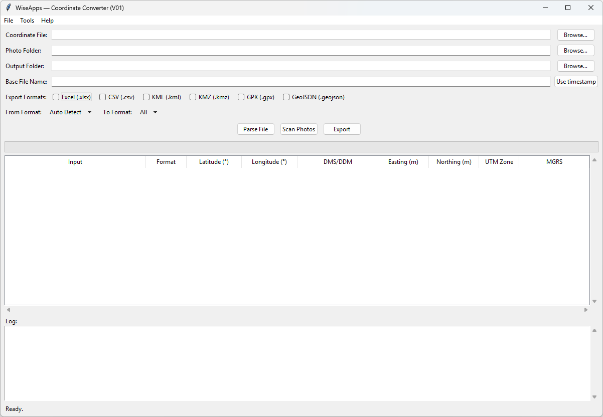 wiseapps coordinate converter v01 ui wiseapps coordinate converter v01 ui